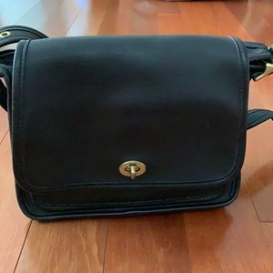 Authentic Coach Saddle Bag